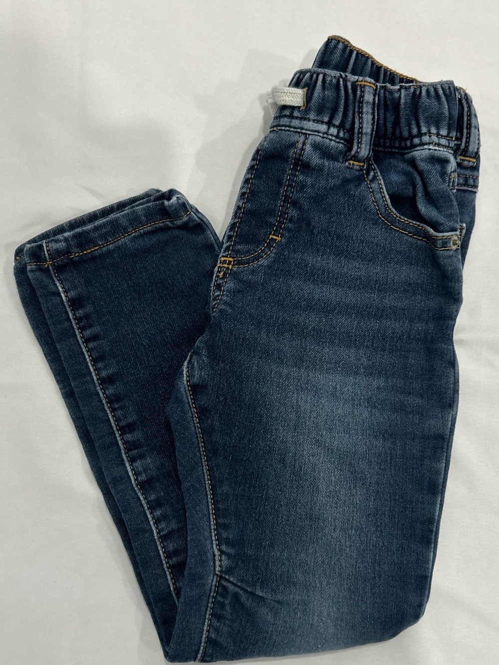 Gap Kids Boys XS Stretch Slim Pull On Jeans Dark Wash Size 4/5